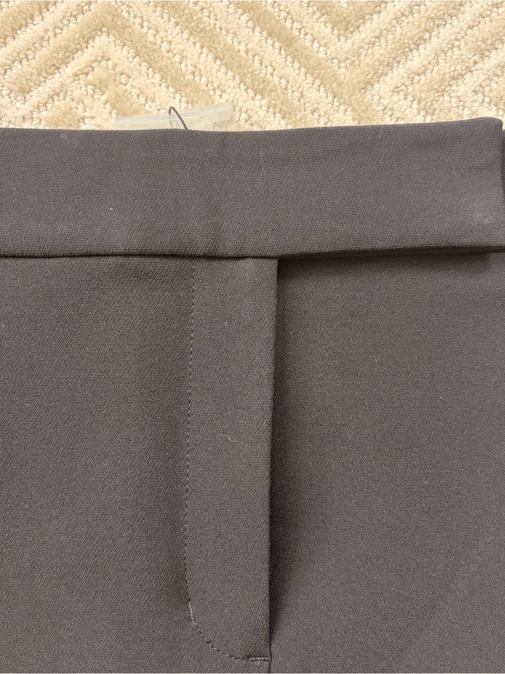 Express High Waisted Midi Pencil Skirt Black - Picture 9 of 10